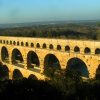 Pont du Gard - Pont romain à 3 étages pour transporter de l'eau d'Uzès à Nîmes